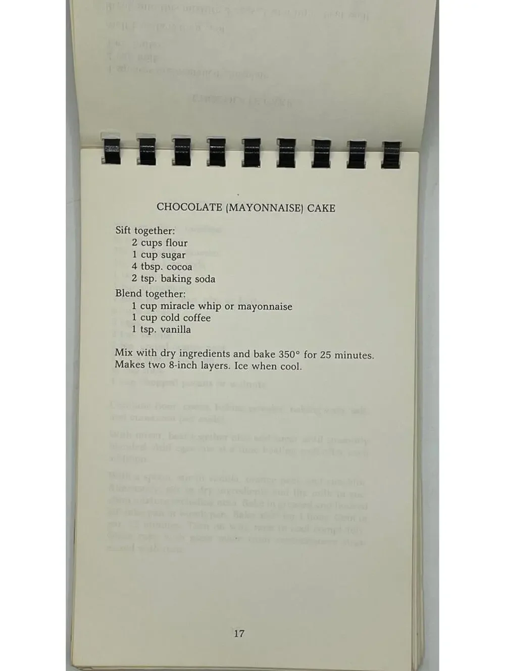 Vintage 1980 'Third Time Around' Cookbook: Middlefield CT Local Recipes